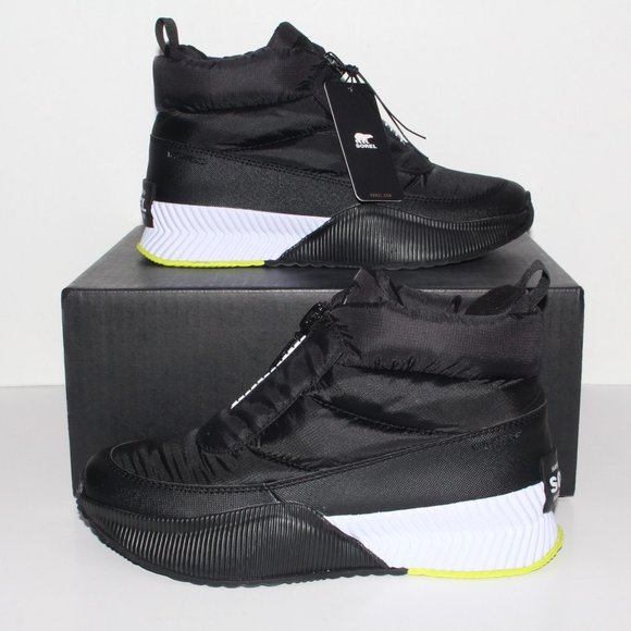 Sorel Womens Out N About III Puffy Zip 300G  Waterproof Insulated Sneaker Boots - Picture 2 of 7